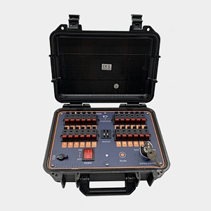 Pyrotechnic fireworks firing system event party machine, Firework remote ignition system, Centraline pirotecniche