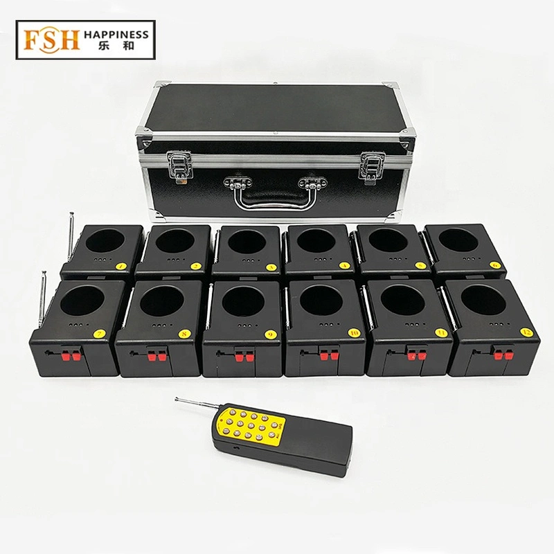 New 12 pcs Receivers CE passed  Stage Cold fountain  fireworks happiness firing system