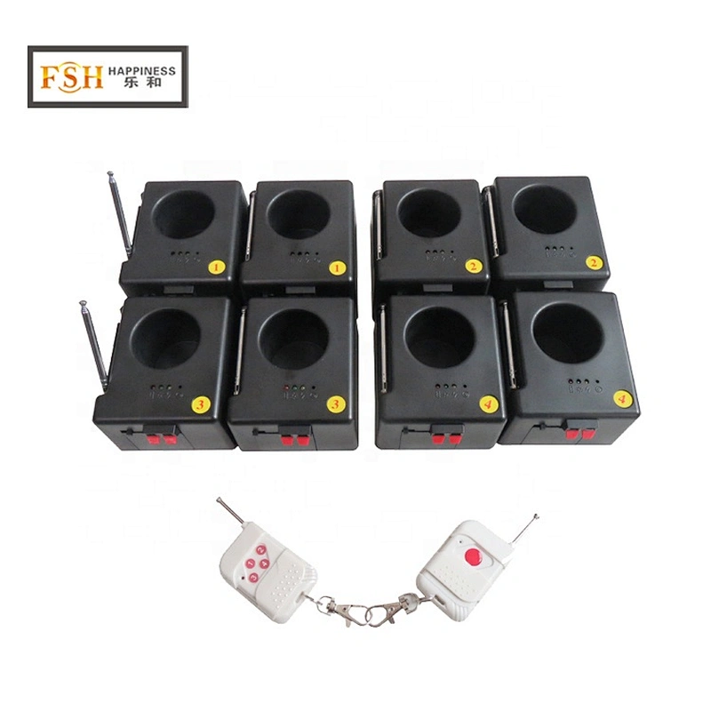 Hot Sale Happiness 12 cues CE passed Stage fountain fireworks firing system Cold Pyro for celebration