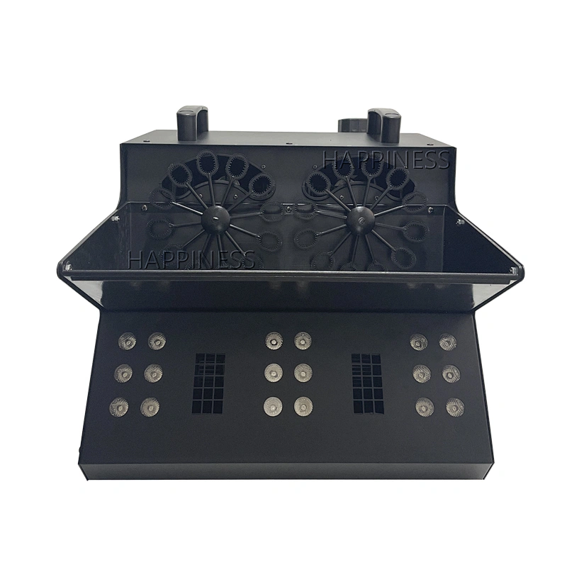 2000W 3in1 LED DMX 512 Fog Smoke Bubble Machine with Remote Control for Music Festival Party Stage Lighting Fogger Effect