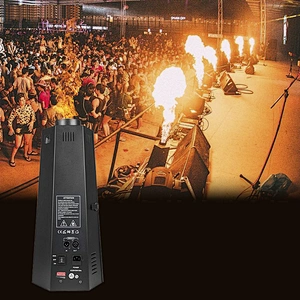 New Arrivals DMX512 200W Flame Machine, Fire Spray Stage Show Effect Projector, DJ Indoor or Outdoor Spray Fire Machine