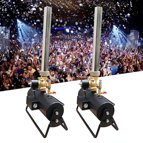 Confetti Cannon Machine Paper Shots Stage DJ Wedding Party, Paper Confetti Machine, Stage Equipment