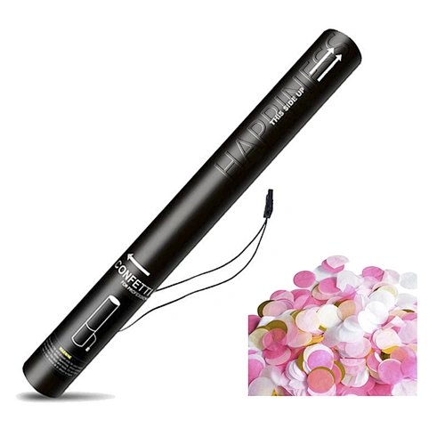 Konfetti DMX Control 80cm Electric Confetti Cannon Electric Party Popper for Night Club Wedding Decoration