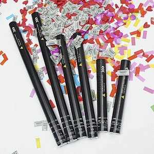HAPPINESS Electronic fireworks bar atmosphere props, Customization Electric confetti cannon, Electronic salute guns 80cm