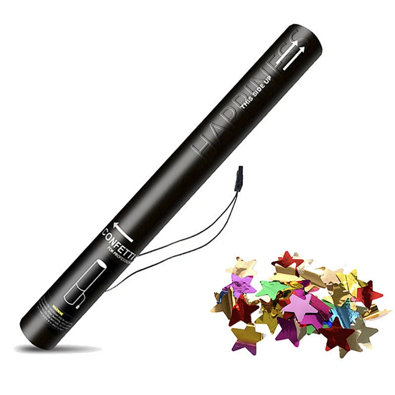 China Custom Disco DJ Wedding and Night Club Furniture 45cm Confetti Cannon for Confetti Streamer Launchers