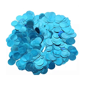 Indoor Outdoor Diy 60cm Electric Blue Red White Confetti Cannon Biodegradable For Wedding Festivities DJ