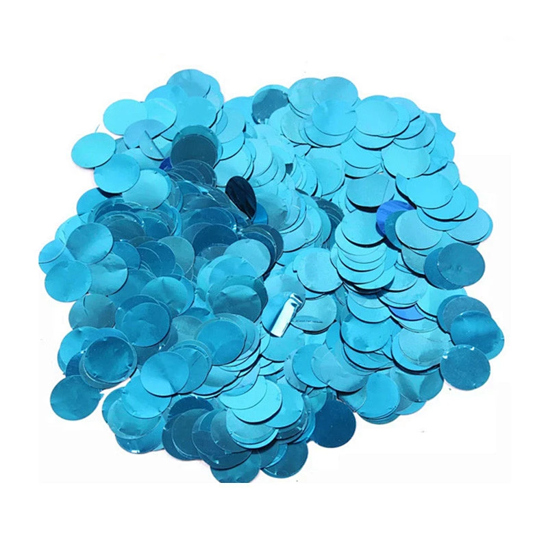 Indoor Outdoor Diy 60cm Electric Blue Red White Confetti Cannon Biodegradable For Wedding Festivities DJ