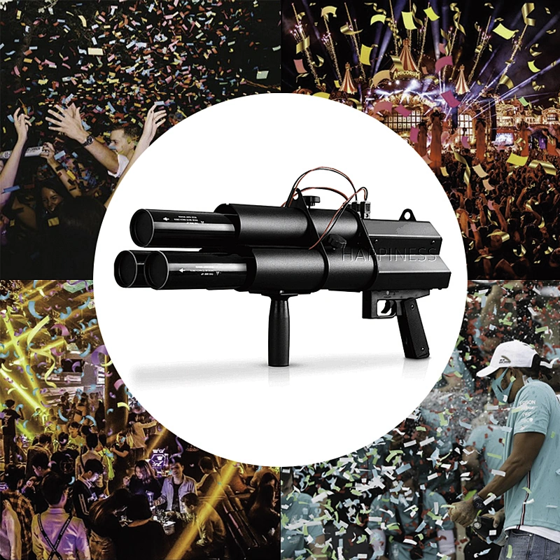 Konfetti DMX Control 80cm Electric Confetti Cannon Electric Party Popper for Night Club Wedding Decoration