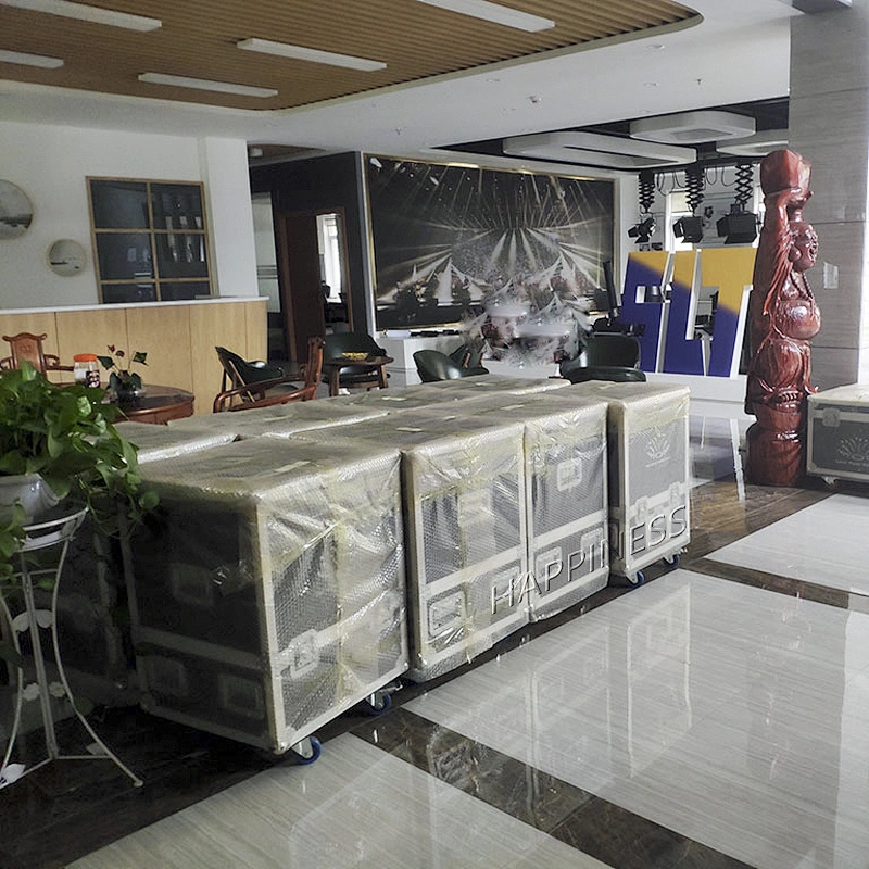 2 Inch Confetti Machine Flight Case Packing Confetti Streamer Launcher Stadium Shot Confetti Cannon For Celebration