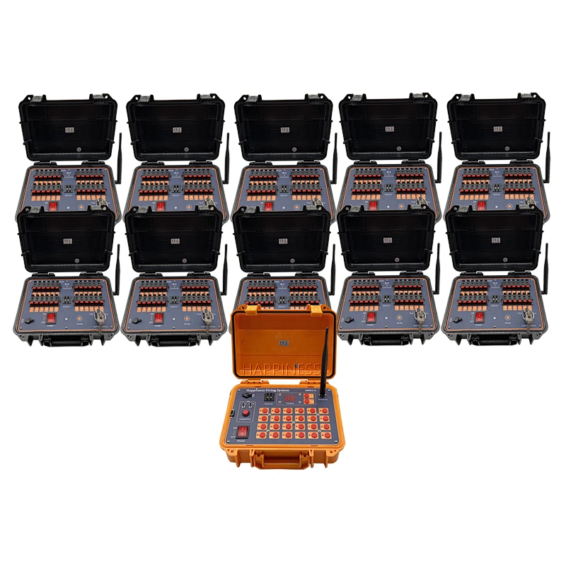 240 Cue Fireworks Firing System Remote & Wire Control DBR02-X24-240