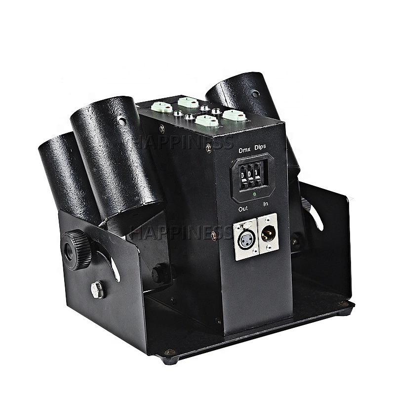 4 Head Confetti Machine Cannon Four Shot Electric Paper Confetti Machine Party Dj Stage Color Paper Blower