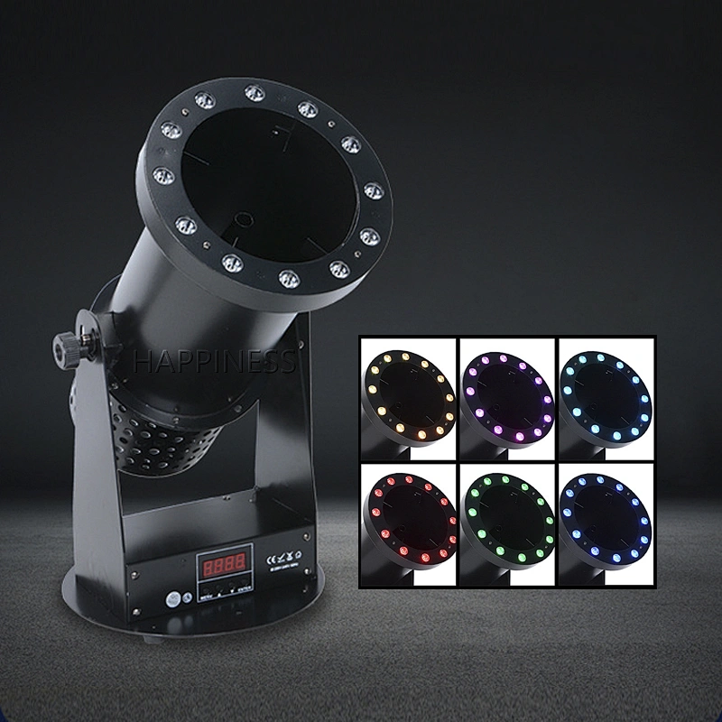 China Mini LED Lights RGB Confetti Blower Storm Machine, Konfetti Kanone, Confetti Cannon Machine Cheap