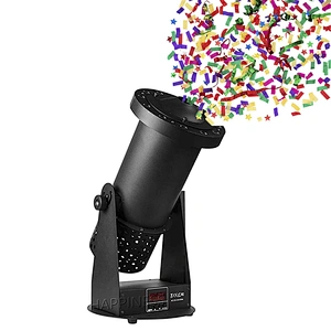 Stage Special Effect DJ Confetti Cannon Electric LED Confetti Machine For Wedding Event Disco Mobili Decorations Party