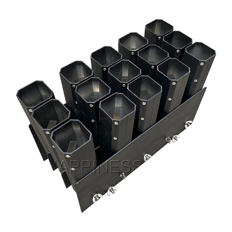 1.2 Inch 15 shots China Fireworks Racks And Aluminum Rack For Roman Candle Price UK Customized