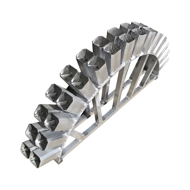 Fireworks Accessories 2 Inch 15 Shots Double Layer Aluminum Racks for Fireworks Display Show