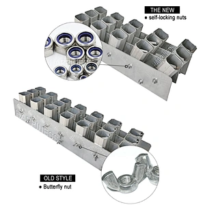 1.2 Inch 15 shots China Fireworks Racks And Aluminum Rack For Roman Candle Price UK Customized