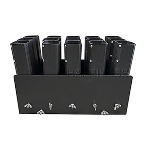 1.2 Inch 15 shots China Fireworks Racks And Aluminum Rack For Roman Candle Price UK Customized