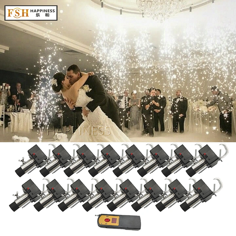 High Quality Spark Firework Machine Stage, Waterfall Pyro Cold Firework Firing System, Fountain Firework Indoor For Wedding