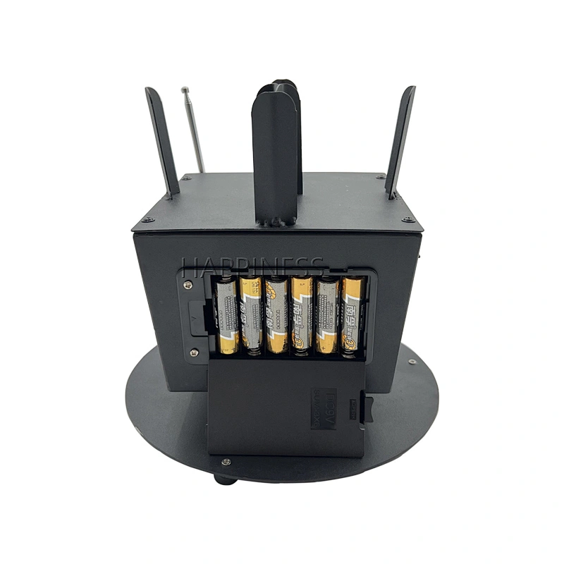 HAPPINESS Cold Flame Fountain Rotating Firing System Remote Control Fireworks Firing System