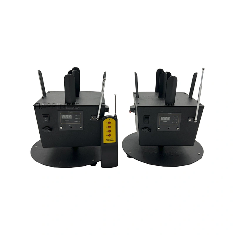 Wedding Fireworks Pyrotechnics Trigger Stage Cold Rotate Base Firing Ice Sparkle Wireless System Spark Machine Fountain