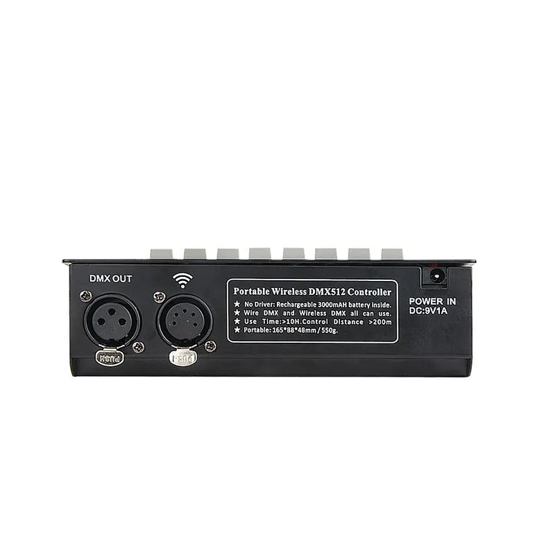 HAPPINESS Battery DMX Console 24 Channels Mini DMX Controller Stage & Lighting DJ Equipment
