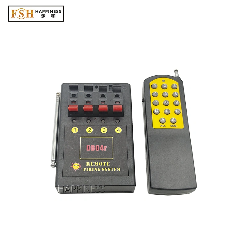 HAPPINESS 4 Cue Remote Wireless Fire Works Firing System