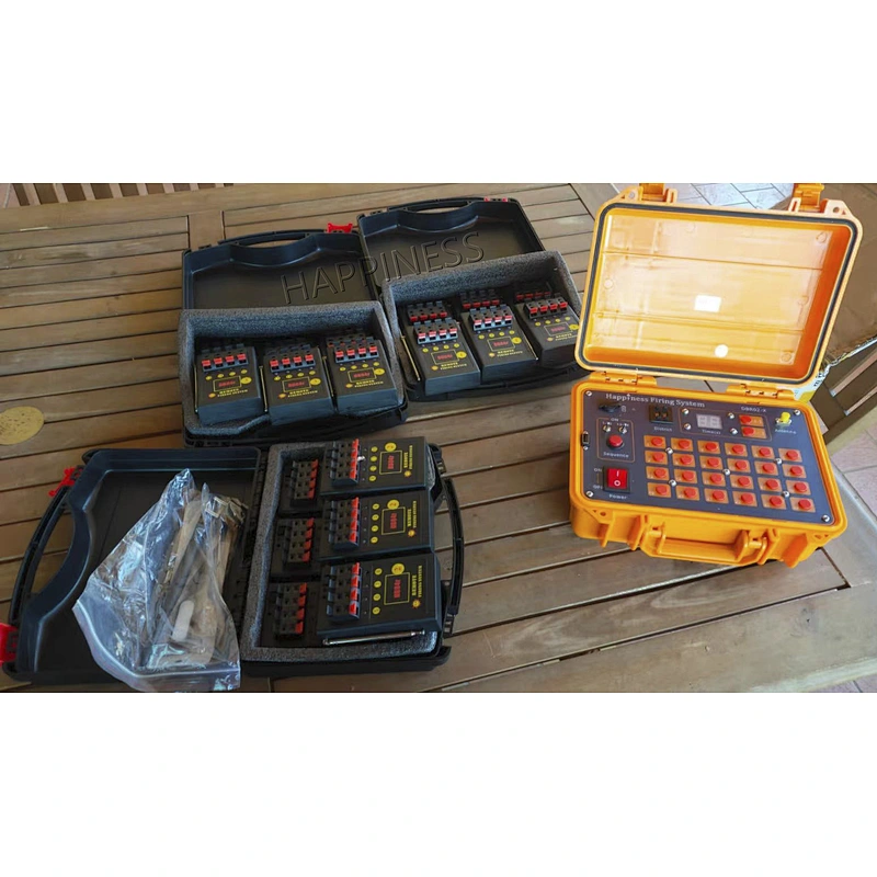 HAPPINESS 4 Cue Remote Wireless Fire Works Firing System
