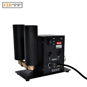 Double Tube CO2 Jet Machine 200W Double Pipe CO2 Club Fog Cannon Stage Magic Effects Smoke Machine DMX512 Control