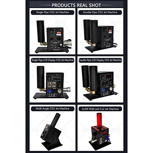 HAPPINESS DJ Equipment CO2 Jet DMX Control Cryo Smoke Machine Vertical Jet CO2 Machine for Stage KTV Show