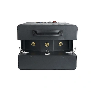 3 Head 180W Electric Flame Machine DMX Stage Fire Machine & Projector For Stage Wedding Party