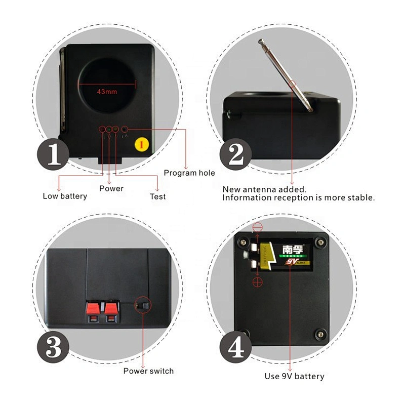 Happiness 2 Cue Cold Pyrotechnics Fireworks Remote Firing System For Stage Wedding Decoration