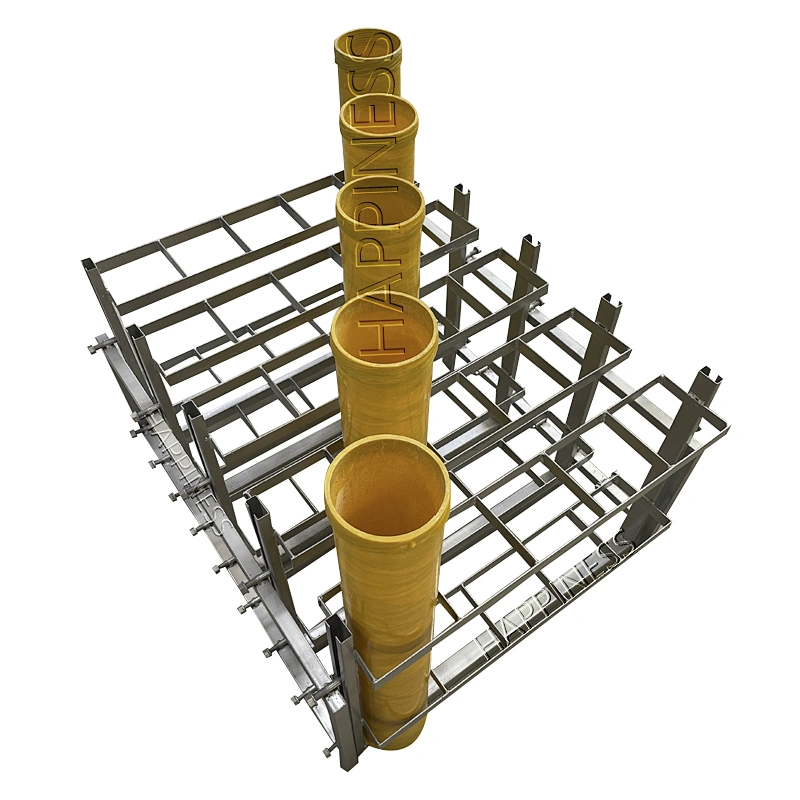 5 Inch 25 Shot Adjustable Mortar Firework Racks For Display Fireworks
