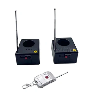 Happiness 2 Cue Cold Pyrotechnics Fireworks Remote Firing System For Stage Wedding Decoration