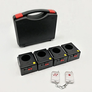 Happiness factory price stage fire effects 4cues cold fountain fireworks firing system for wedding celebration