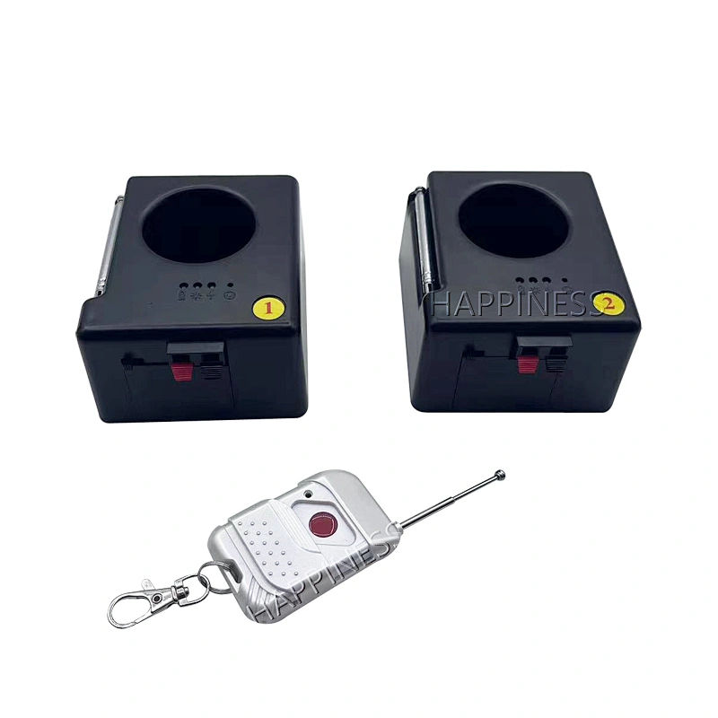 HAPPINESS Fontana Pirotecnica 2 Cue Remote Cold Spark Pyro Fountain Fireworks Machine