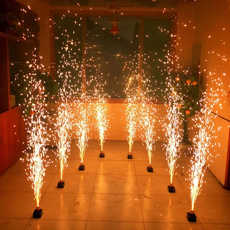 Happiness 2 Cue Cold Pyrotechnics Fireworks Remote Firing System For Stage Wedding Decoration