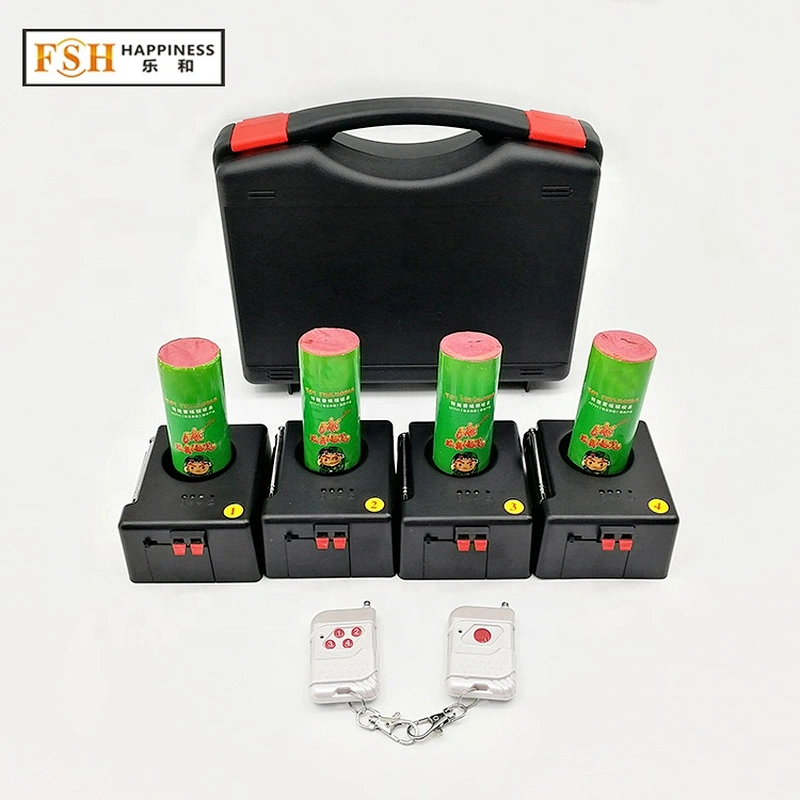 Happiness factory price stage fire effects 4cues cold fountain fireworks firing system for wedding celebration