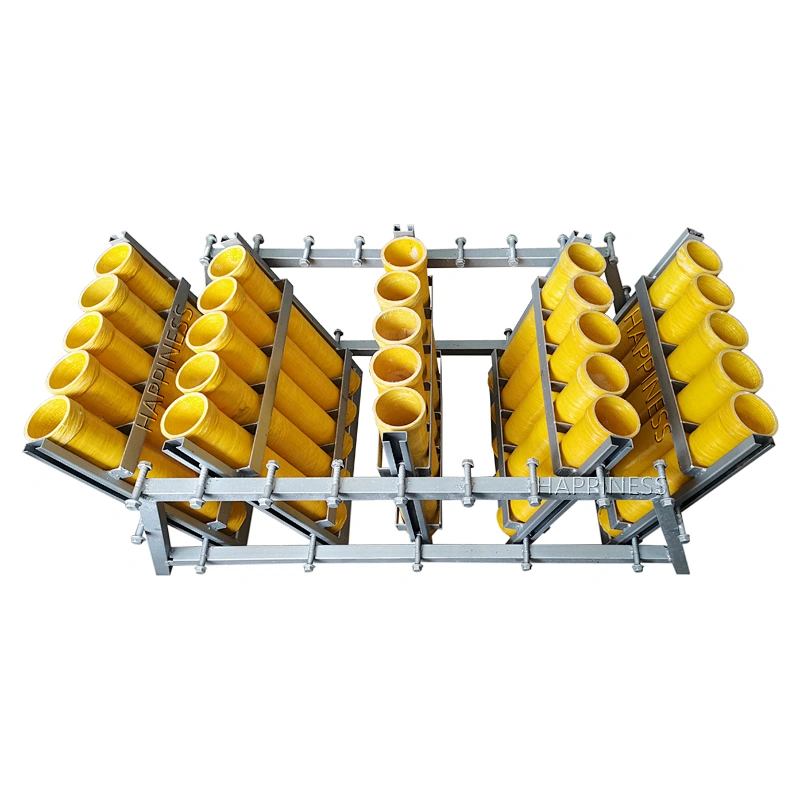 Fireworks & Pyrotechnics Iron 5 Inch 25 Shot Fiberglass Mortar Tubes Racks For Fireworks Show Kits