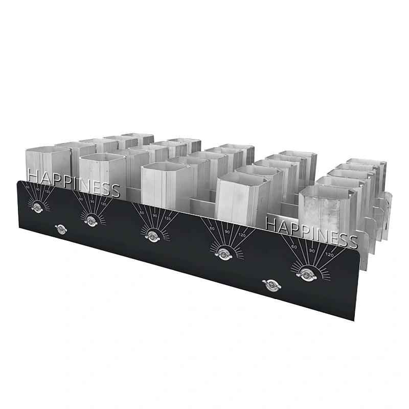 HAPPINESS 2 Inch 25 Shots (5X5) Aluminum Adjustable Rack For Firework Firing Systems