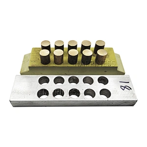 Fireworks Pyrotechnic tools Making Star Plate 18mm 10 Holes Aluminum Plate With Brass Pine