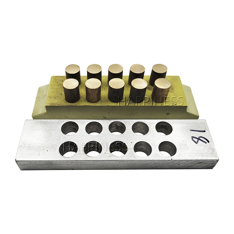 Fireworks Pyrotechnic tools Making Star Plate 18mm 10 Holes Aluminum Plate With Brass Pine