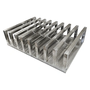 Fireworks & firecrackers single rows Stainless Steel Rack 1.5 Inch 13 Shots