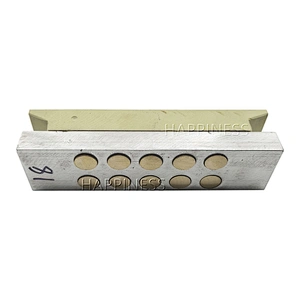 Fireworks Pyrotechnic tools Making Star Plate 18mm 10 Holes Aluminum Plate With Brass Pine