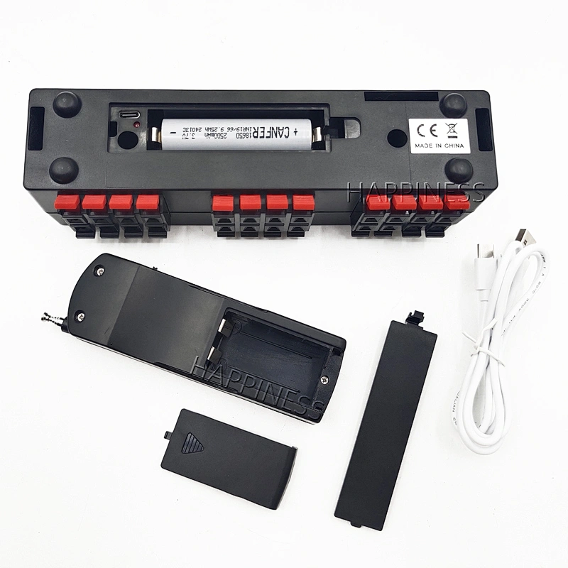 HAPPINESS 12cue Remote Control Fireworks Firing Systems With Programming and Preset Time Party Equipment