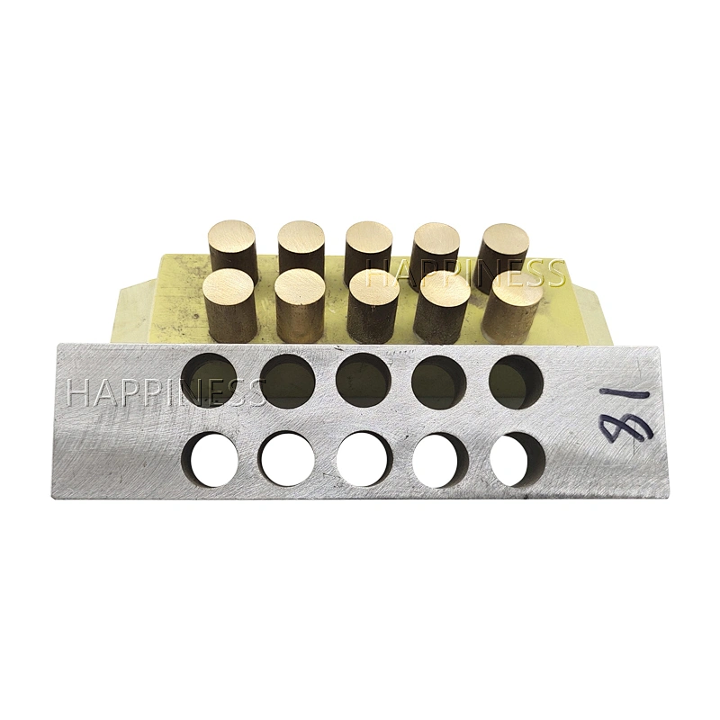 Fireworks Pyrotechnic tools Making Star Plate 18mm 10 Holes Aluminum Plate With Brass Pine