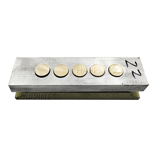 Fireworks Firecrackers Making Star Plate 22mm 5 Holes Aluminum Plate With Brass Pine