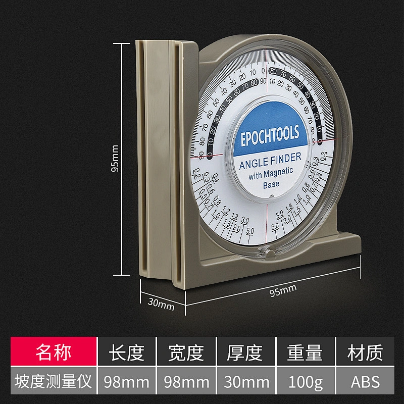 Measuring Inclinometer Slope Angle Finder Protractor Tilt Level Meter Clinometer Gauge Gauging Tools For Fireworks Display