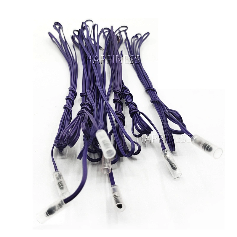 Fire igniter 1000pcs/lot 2m purple electric igniter for fireworks firing system copper wire