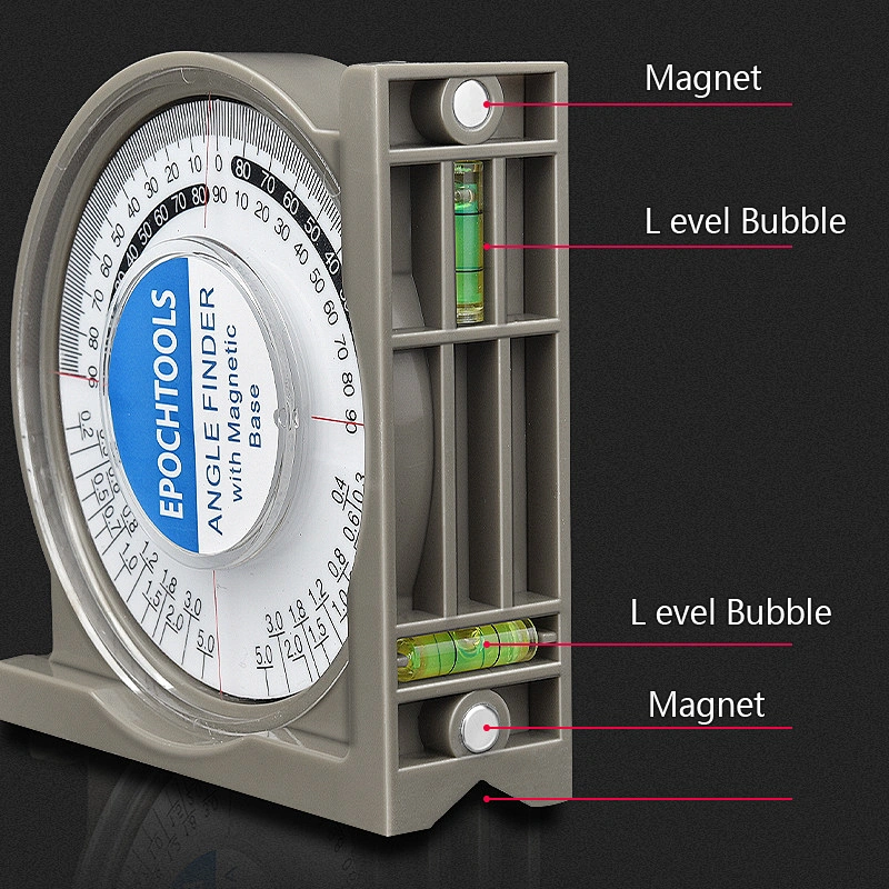 Measuring Inclinometer Slope Angle Finder Protractor Tilt Level Meter Clinometer Gauge Gauging Tools For Fireworks Display