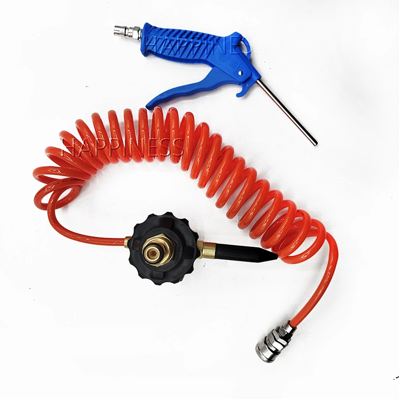 HAPPINESS Helium Latex Balloon Filler Air Flow Inflator Regulator with Gauge for CGA580 Tank Valve